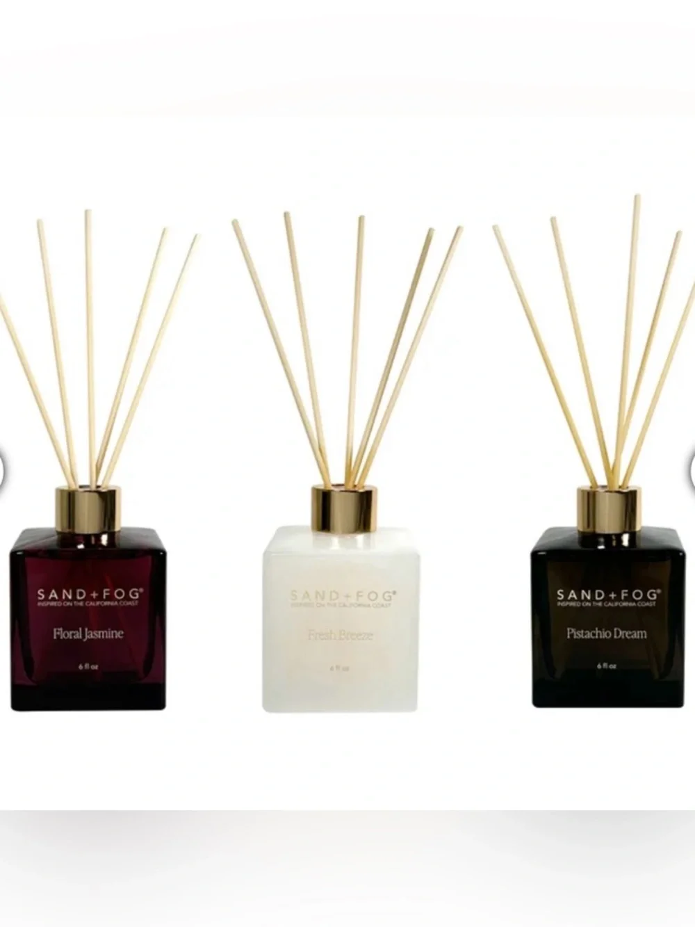 Sand + Fog 6 oz. Diffuser, Set of 3